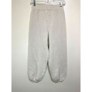 Sincerely Jules Women's Wide Leg Loungers Joggers Waffle Knit Size M Stretchy